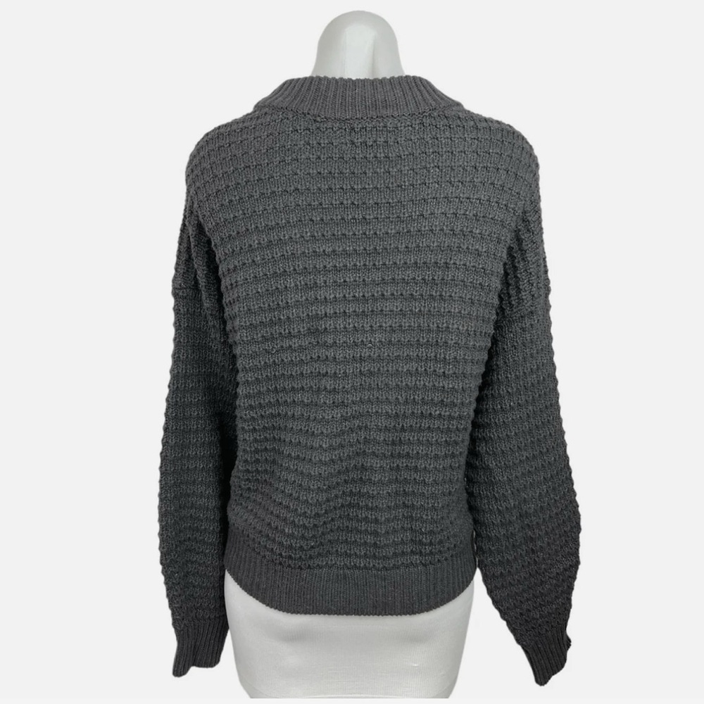 Universal Thread Textured Gray Sweater - Picture 7 of 7